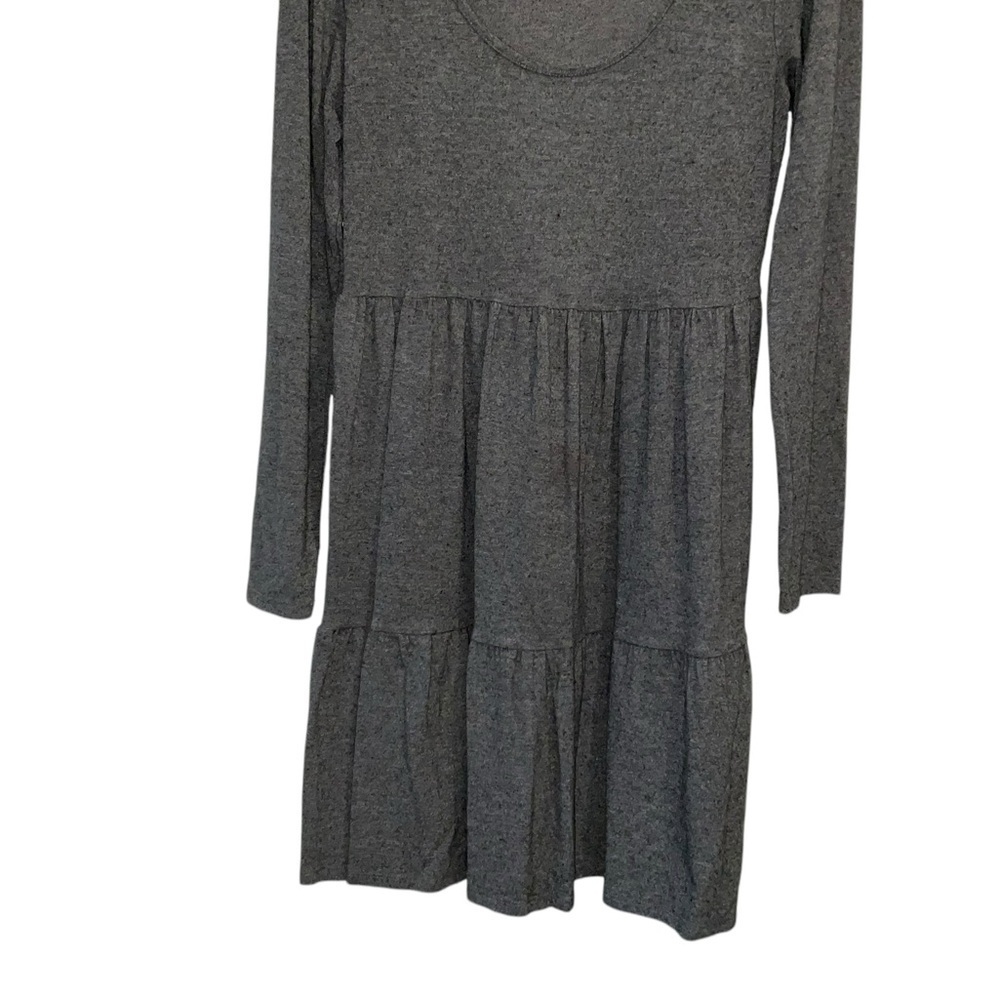 Wild Fable Gray Tiered Babydoll Dress - Size L - Picture 4 of 4